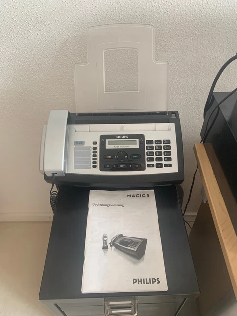 Inkfilm Philips Magic 5 Eco Ppf 685 PHILIPS MAGIC 5 Eco Voice Faxgerät mit Anrufbeantworter und DECT