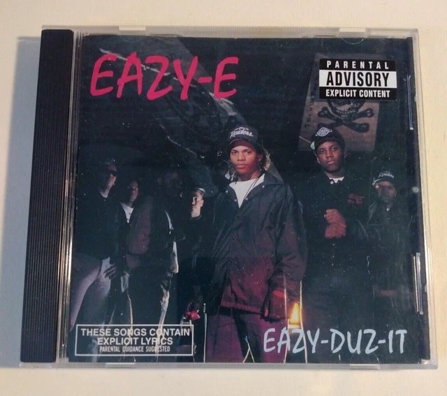 EAZY-E - EAZY Duz It CD original 1988 PRIORITY Ruthless DR. DRE N.W.A ...