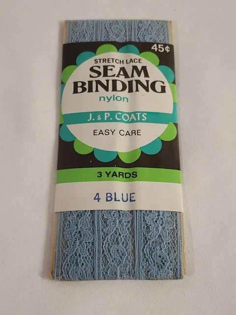 Abrigos J&P Elastizados Encaje Costura - Azul 4 - 3 yardas De Colección