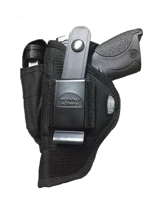 Pro-tech OWB Nylon Gun Holster With Magazine Pouch For... choose your Gun model