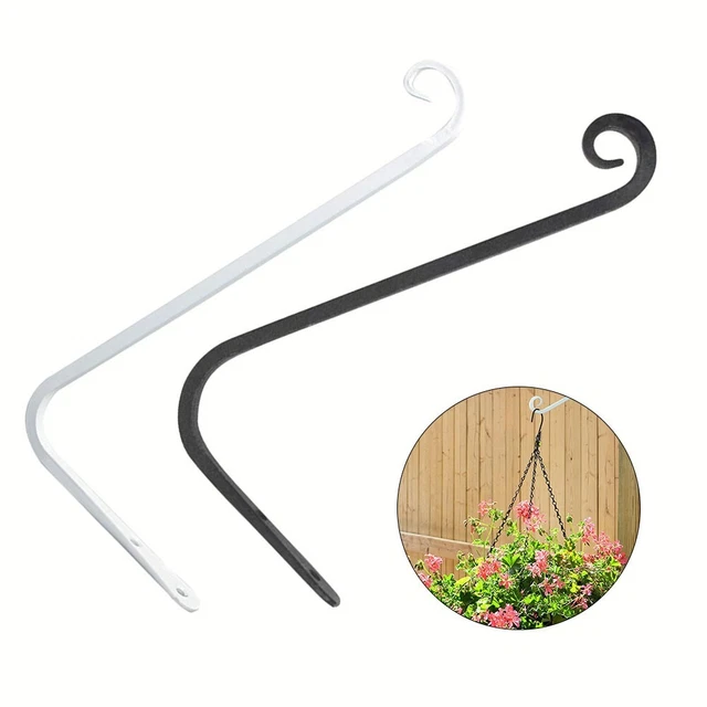 Ganci Per Garage In Acciaio - 2 Pezzi Piccoli J, Organizer Attrezzi Da Giardino, Antiruggine - Foto 11