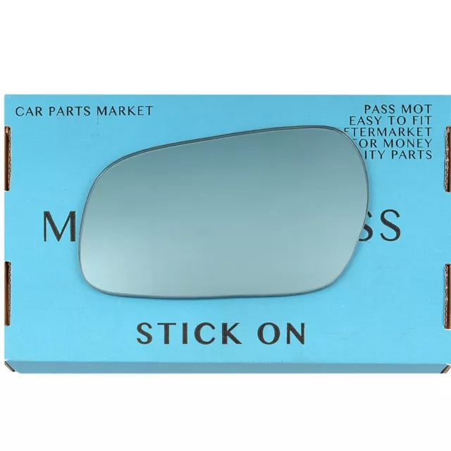 Left side blue Wing door mirror glass for Citroen Xsara 1997-2002