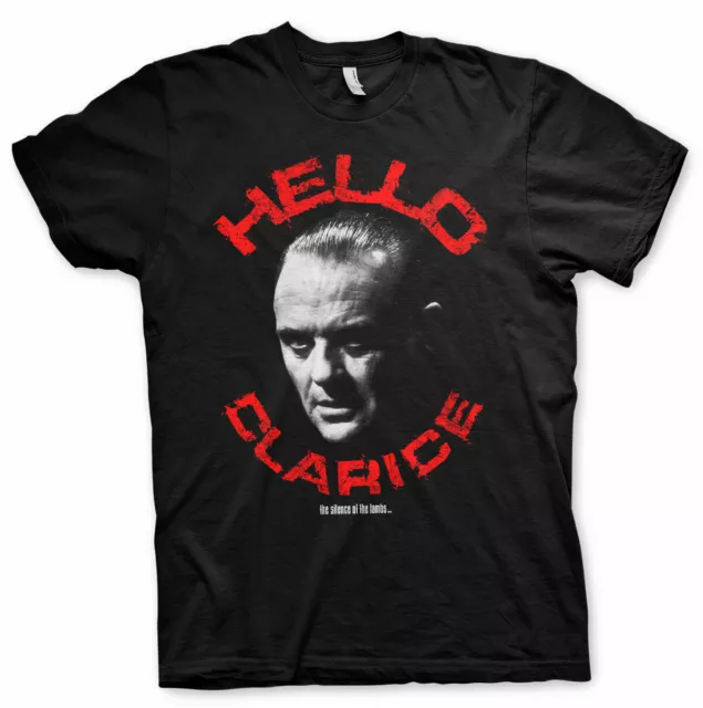 Licenza Ufficiale The Silence of the Lambs - Hello Clarice Uomo T-SHIRT S-XXL