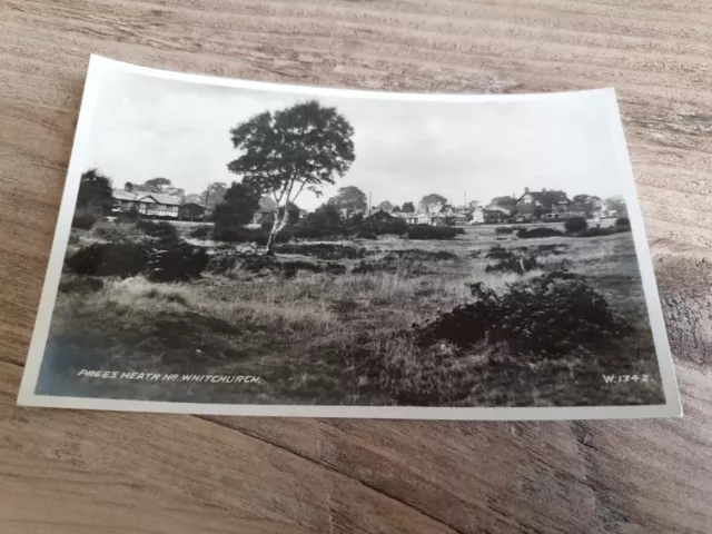 A Vintage Shropshire Postcard Prees Heath Nr Whitchurch