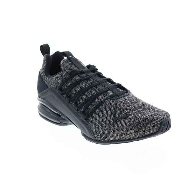 Puma Axelion Multi Herren Schwarz Leinwand Sneaker