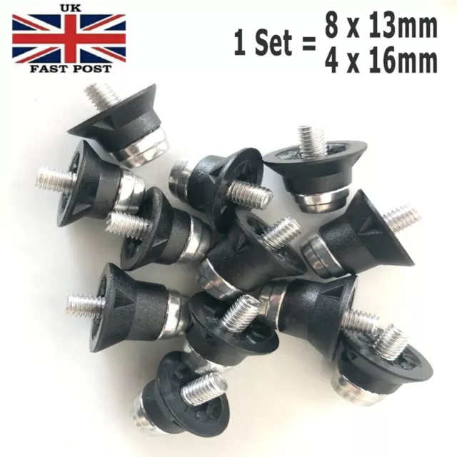 12X Replacement Football Studs for Adidas World Cup & Kaiser 5 Compatible Boots