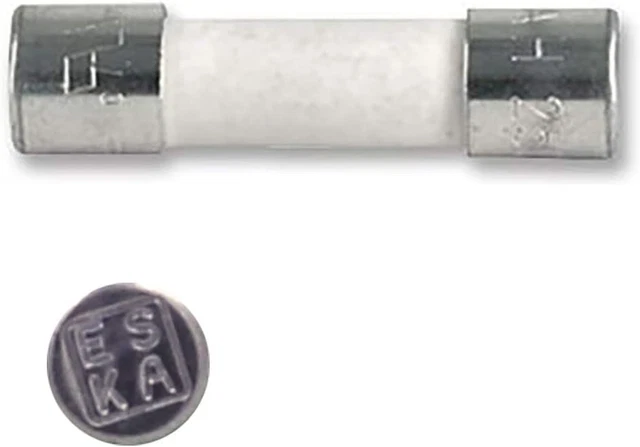 10x Fusible Temporisé (T) en céramique 6.3A / 250VAC 5x20mm