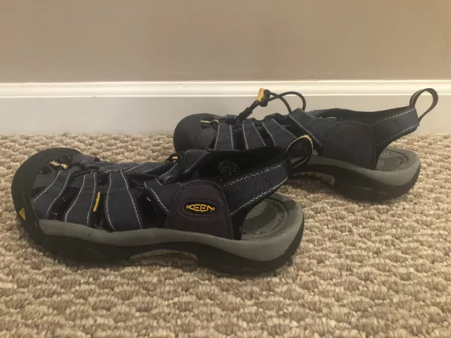 Keen Newport H2 Sport Mens Blue Athletic Hiking Waterproof Sandals Size 7