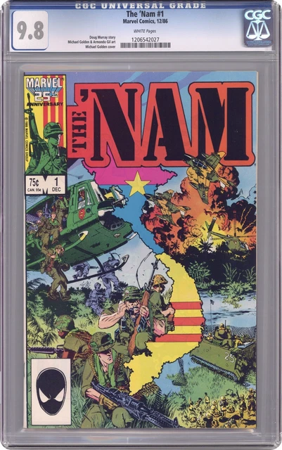 Nam 1A.D 1st Printing CGC 9.8 1986 1206542027