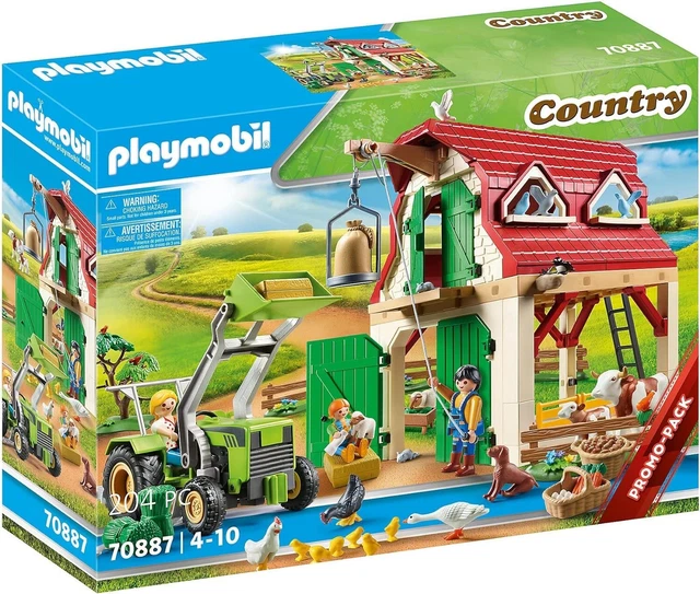 PLAYMOBIL La ferme transportable 4897 / Enfant Garçon Fille jeu