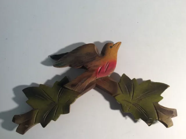 Bird cuckoo clock topper