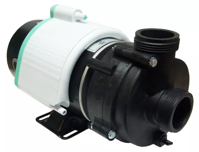 Softub Pump:1HP 230V.,6.0 Amps,1 Speed w/Thermal Wrap - Balboa Center Discharge