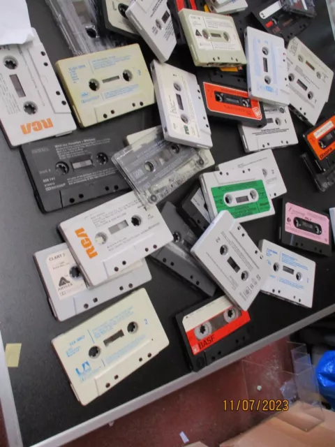 Job Lot of Vintage Cassette Tapes 3
