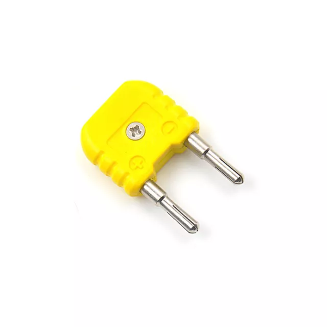 K-Type Thermocouple Adaptor Mini K Type to Round Banana Plug Thermometer-wf 2