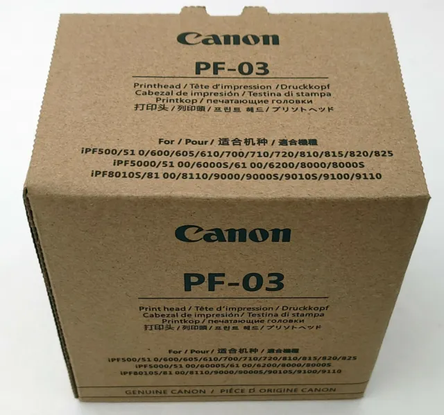 Genuine Sealed OEM Canon PF-03 Print Head Shipped from USA