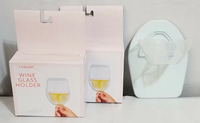 Lote de 2 portaduchas copa de vino nuevo en caja