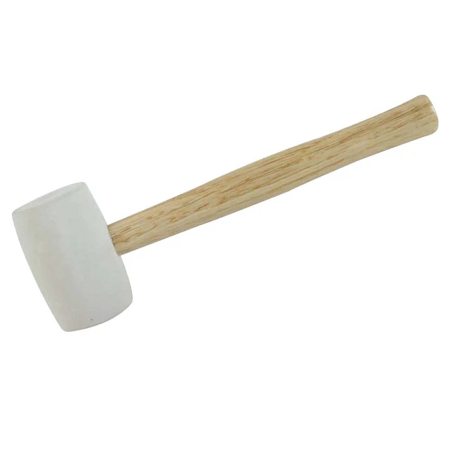 Marteau en Caoutchouc, Blanc, 680 Gramme