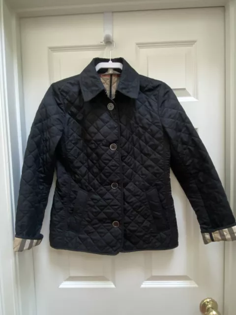 Burberry Brit Copford Quilted Jacket Black Size S