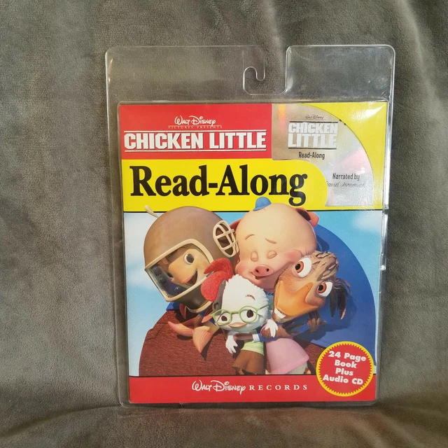 DISNEY’S CHICKEN LITTLE ReadAlong New Book on tape Audio Book 33.18