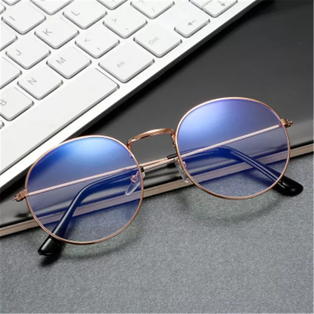 Ultra Light Frame Eye Protection Anti-Blue Light Eyeglasses Metal Glasses