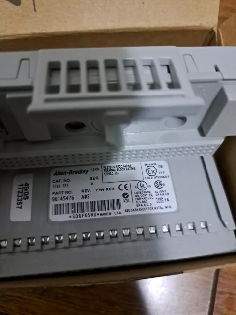 Allen Bradley Flex Terminal Base 1794-TB3 3