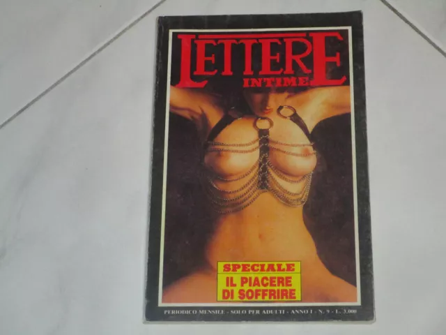 Lettere Intime - Il Masochismo - Rivista Sexi - Ottime Condizioni