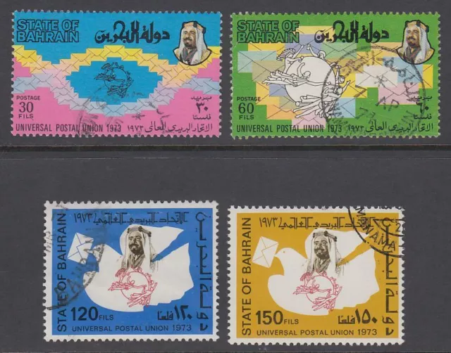 Bahrain 1974 Mi.208/11 SG 199-202 fine used Postal Union UPU [g1833]