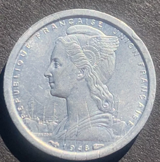 1948 St. Pierre et Miquelon 1 Franc