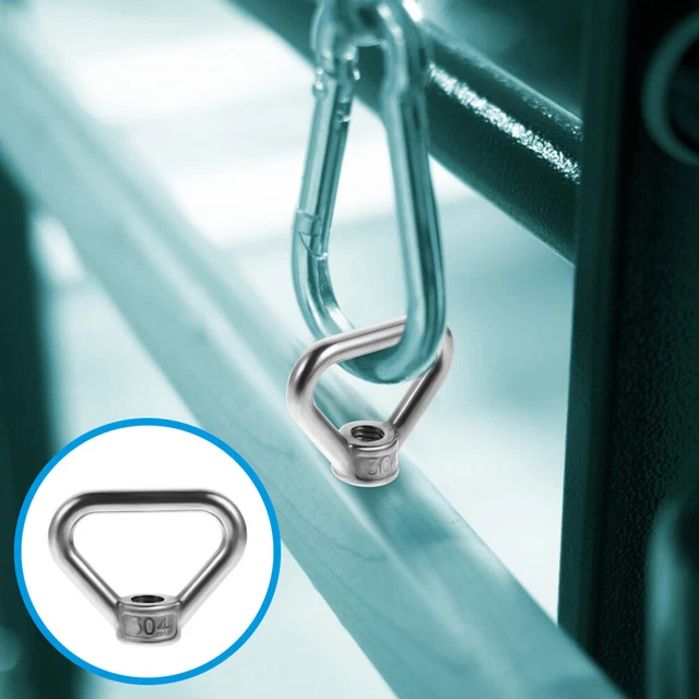 4 Pcs Augennuss Ringmutter Aus Edelstahl Gewindemutter Schwer