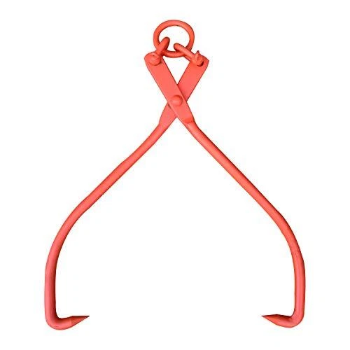 32" Skidding Tongs Log Lifting / Dragging Steel Tongs Log Lifting Handling Dr...