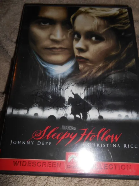 "Sleepy Hollow" DVD, 2000, Signed/Autographed by Richard Griffiths