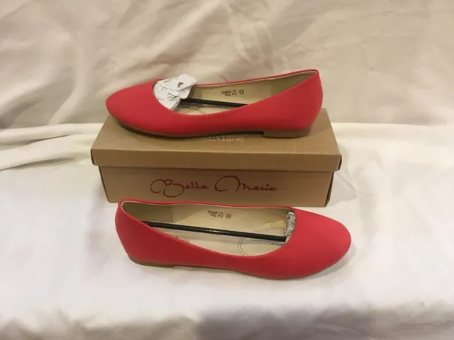 Bella Marie Red Ballet Flats - Size 8 1/2 - NEW IN BOX