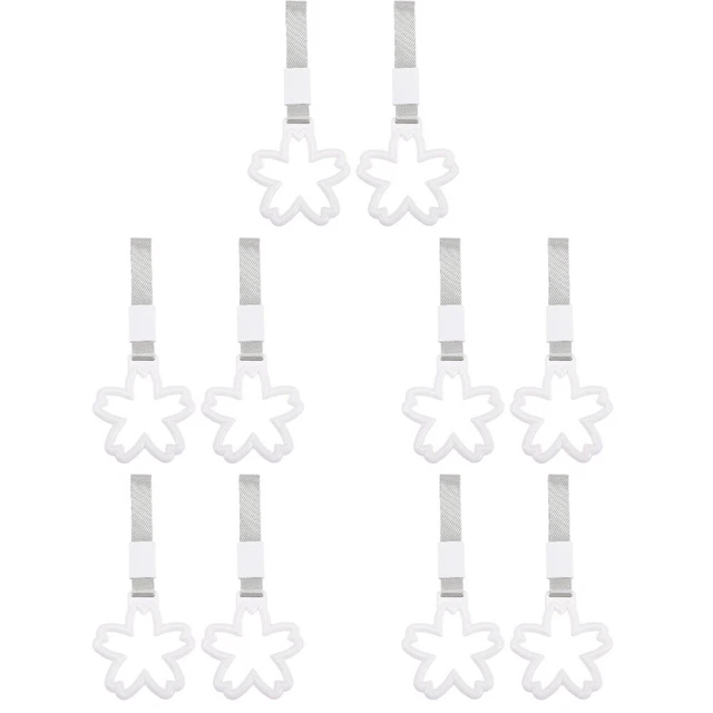 10 ud. anillos de agarre de coche coches refinamiento interior pieza flor de cerezo - forma coches