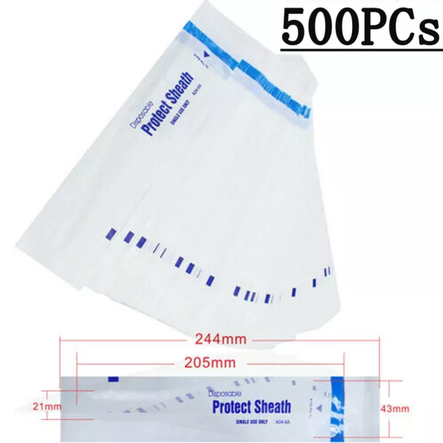 500x Plastik Dental Intraoral Kamera Camera Sleeve/Sheath/Cover Disposable NEU