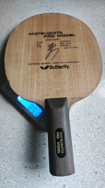 Table Tennis Blade Matsushita pro model ST used 85.1 grs Discontinued
