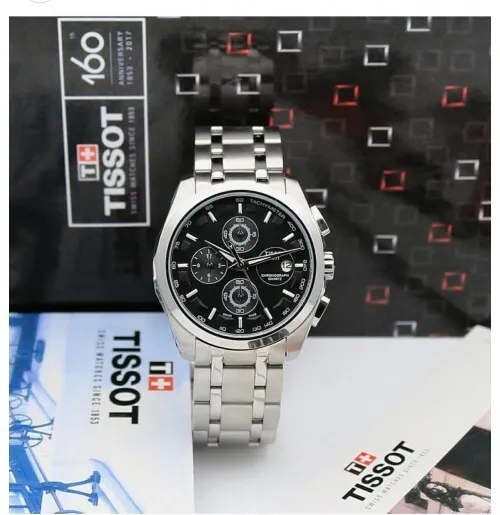 Buy 1 Get 1 Used Men's Quartz Chronograph Date Stainless Steel Good Wrist Watch