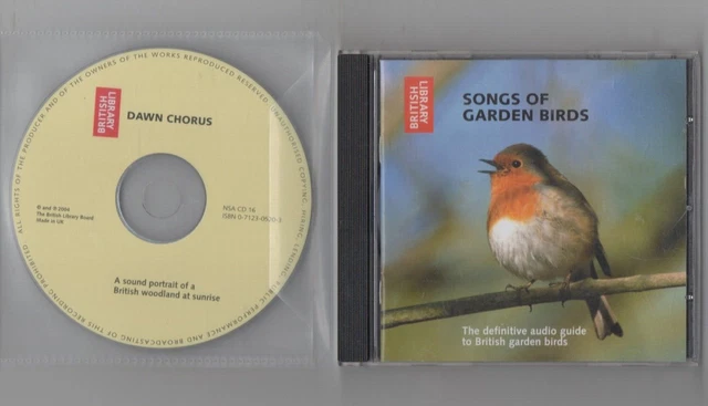 Songs of Garden Birds ~Definitive Audio guide to British Birds CD~ + Dawn Chorus