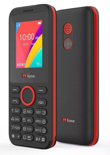 TTfone TT160 Cheap Mobile Big Button Dual Sim Cheapest Bar Phone Pay As You Go