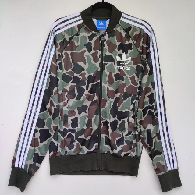 adidas gazelle silver green womens 2016 adidas Originals Camo SST track top S – pontone classics main image 1