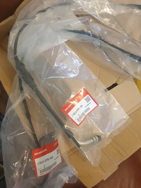 Genuine Honda Throttle Cable For QR50 Dirt Bike - OEM Part 17910-GF8-000 Made In Japan 7 thumbnail image
