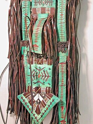 African Large Leather Tuareg Original Jewelry Saharan  Pouch Purse Bag Niger 3