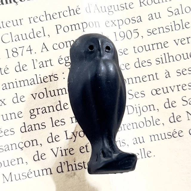 Broche Chouette En Ambre De La Baltique – Argent Sterling Et Résine – 4,9 G – Neuf Sans Emballage
