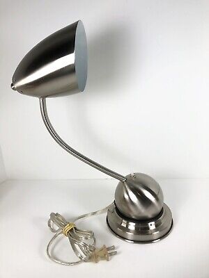 Art Deco Rotating Ball Desk Lamp Chrome Modern Style of Gispen Design Tumbler 2