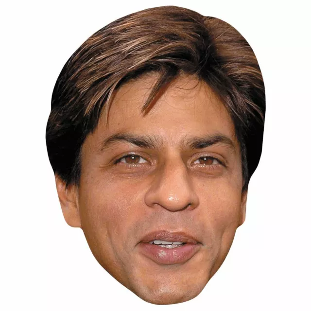 Shah Rukh Khan (Smile) Maske aus Karton