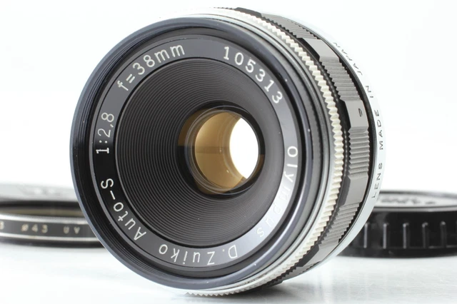 [ N.Mint ] Olympus D. Zuiko Auto-s 38mm F/2.8 pour Stylo F Fv Pieds Avec / Vrai