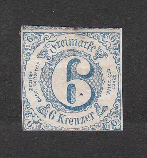 Thurn und Taxis, Freimarken - Ziffern, Nr. 33 IA, Postfrisch ohne Gummi, 1862