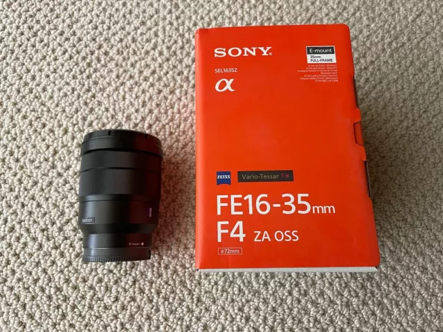 Sony Vario-Tessar FE 16-35mm f/4 Zoom Lens ZA-OSS