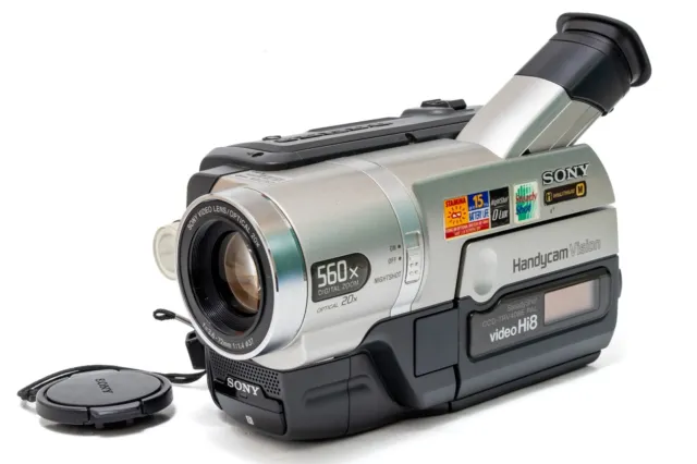 Sony Handycam Vision Digital CCD-TRV408E PAL Videocamera Hi8 Video8 Digital8
