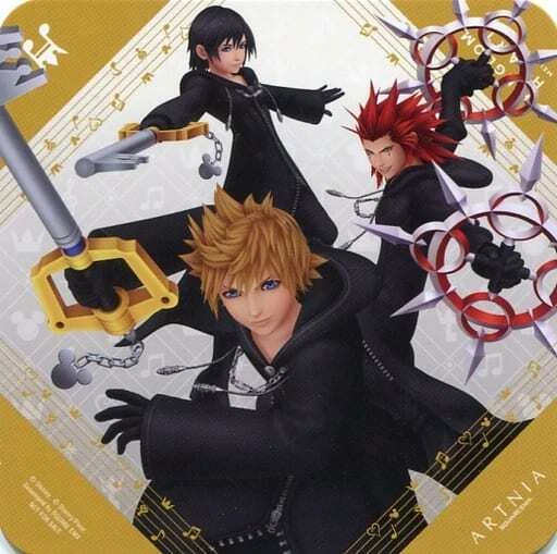 Mug Hot Water Cup Roxas Shion Accelerator Life Coaster Kingdom Hearts Melody Of