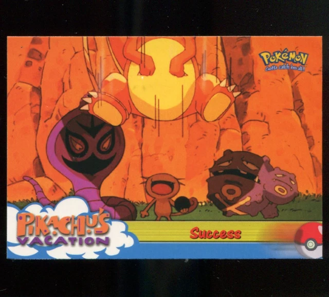 Pokemon Topps Success Non Foil Pikachu's Vacation #55